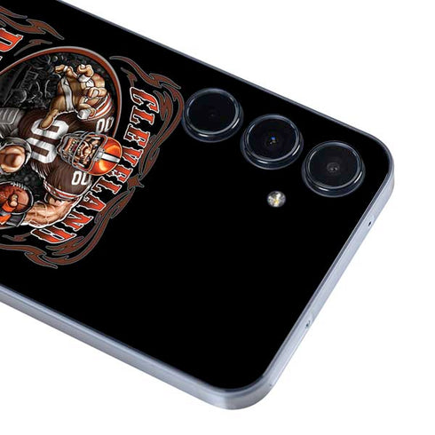 Liquid Blue NFL Cleveland Browns Running Back Galaxy A35 5G Skin